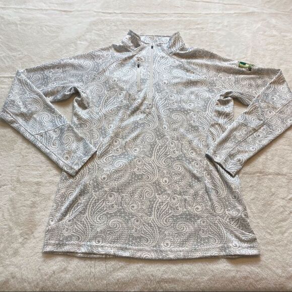 Straight Down 1/4 Zip Long Sleeve Top - Picture 1 of 12